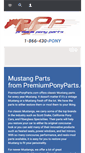 Mobile Screenshot of premiumponyparts.com